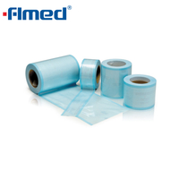 Düz sterilizasyon torbaları makaralar