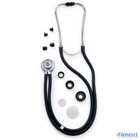  Yetişkin, Pediatrik ve Bebek ile Sprague Rappaport Çift Baş Stetoskop 